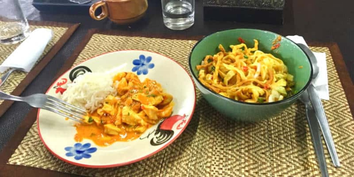 Piatti scuola cucina thailandese Chiang Mai