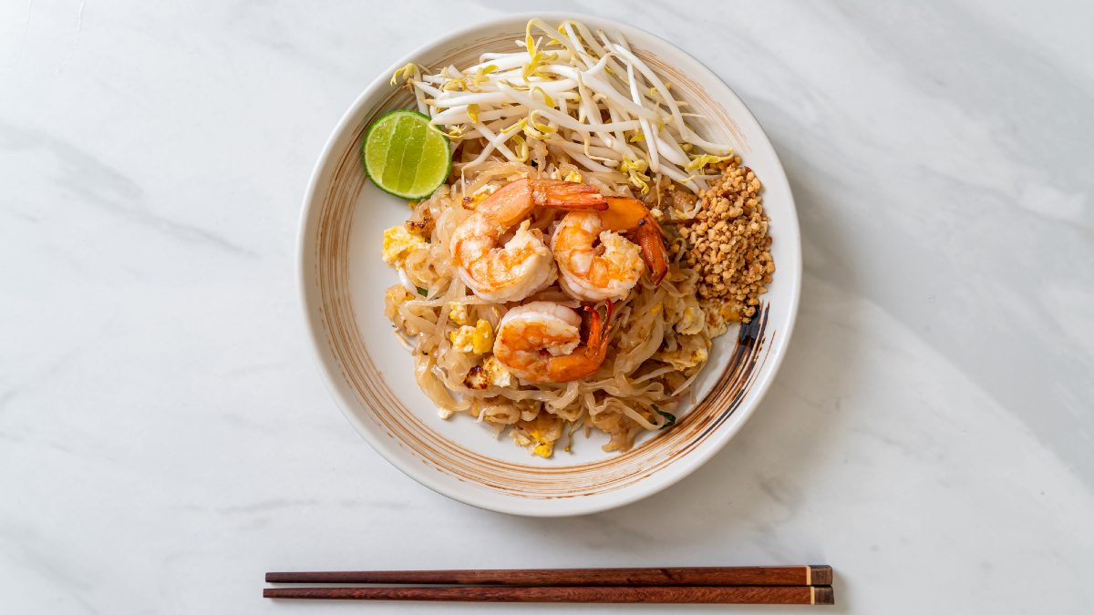 Pad thai cibo thailandese