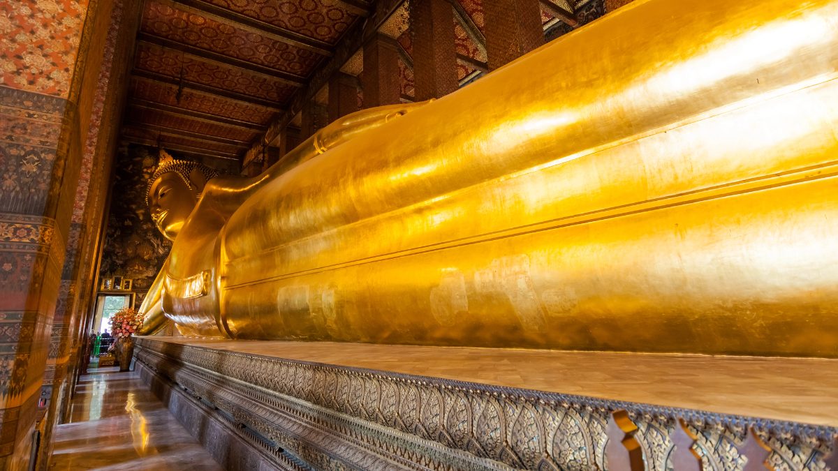 Wat Pho Tempio Buddha Sdraiato Bangkok